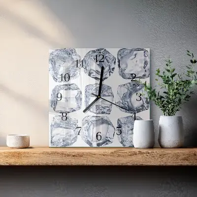 Kvadratni zidni sat Led