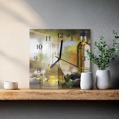 Stakleni sat Maslinovo ulje