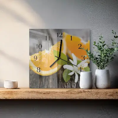 Stakleni sat Citrus