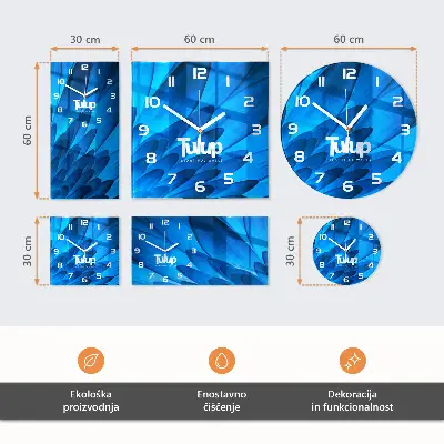 Stakleni sat Čaša vina
