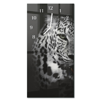 Stakleni pravokutni sat Tigar