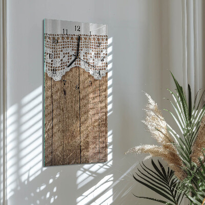 Vertikalni zidni sat Stol
