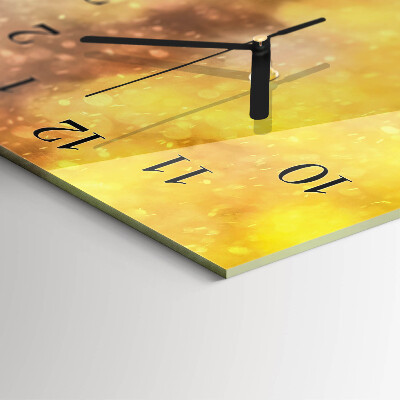 Vertikalni zidni sat Lišće