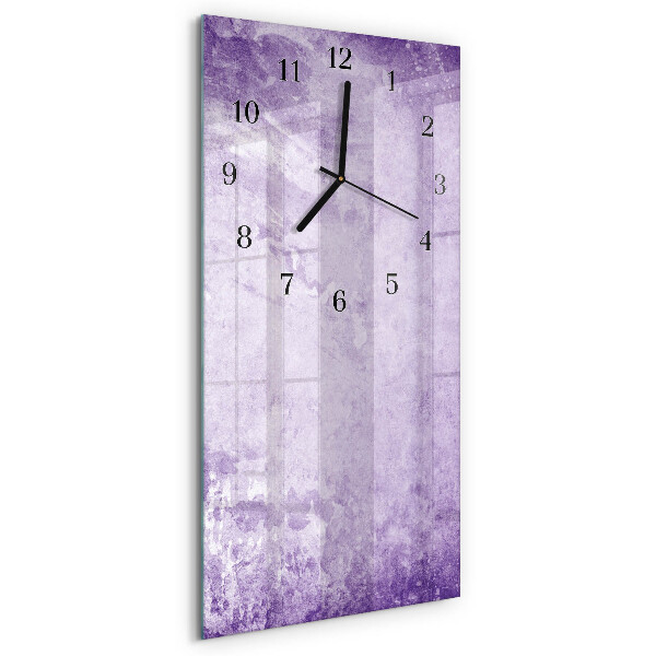 Vertikalni zidni sat Uzorak