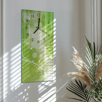 Vertikalni zidni sat Uzorak