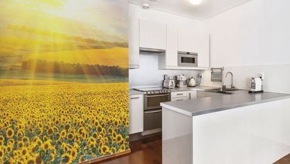 Mala kuhinja ukrašena idejama