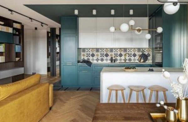 Otvorena kuhinja s dnevnim boravkom – aranžmani, inspiracije i ideje