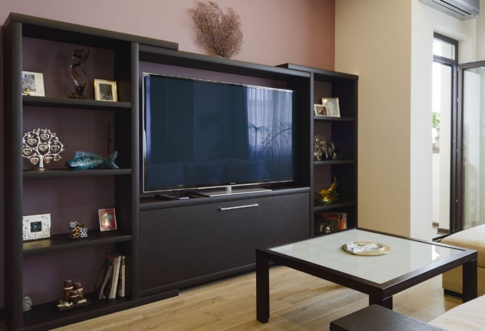 TV zid u dnevnoj sobi - inspiracija